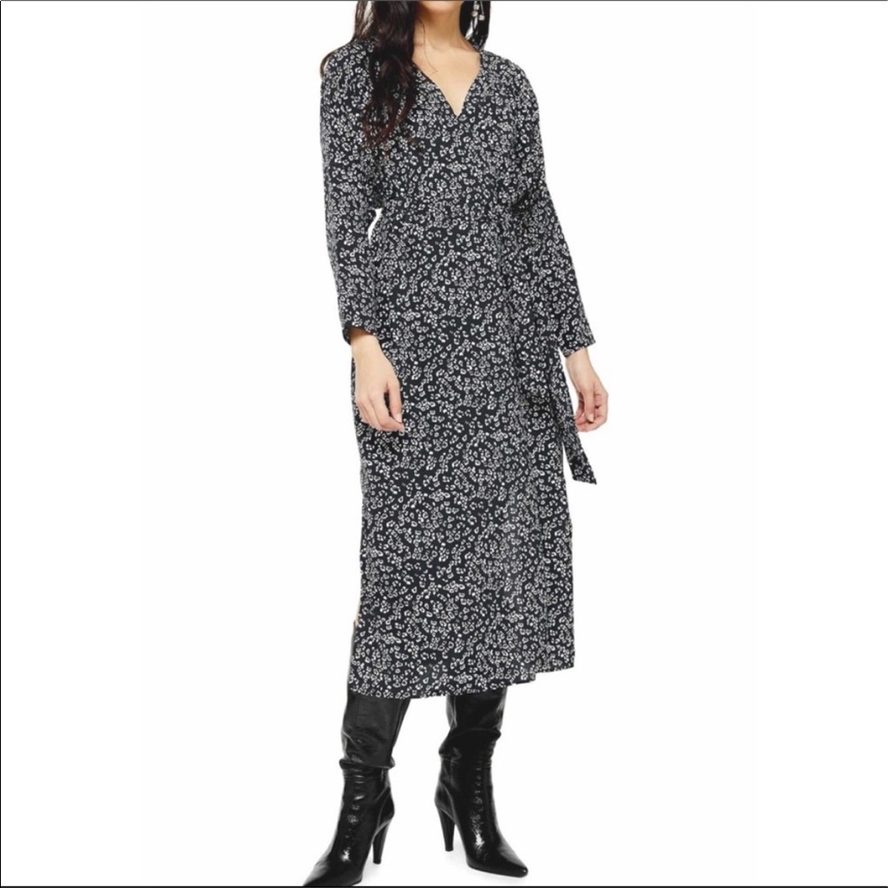 Topshop Floral print dress